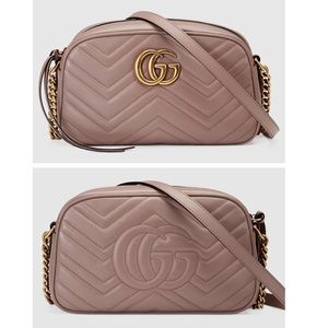 RARE Gucci GG Marmont small matelassé shoulder bag